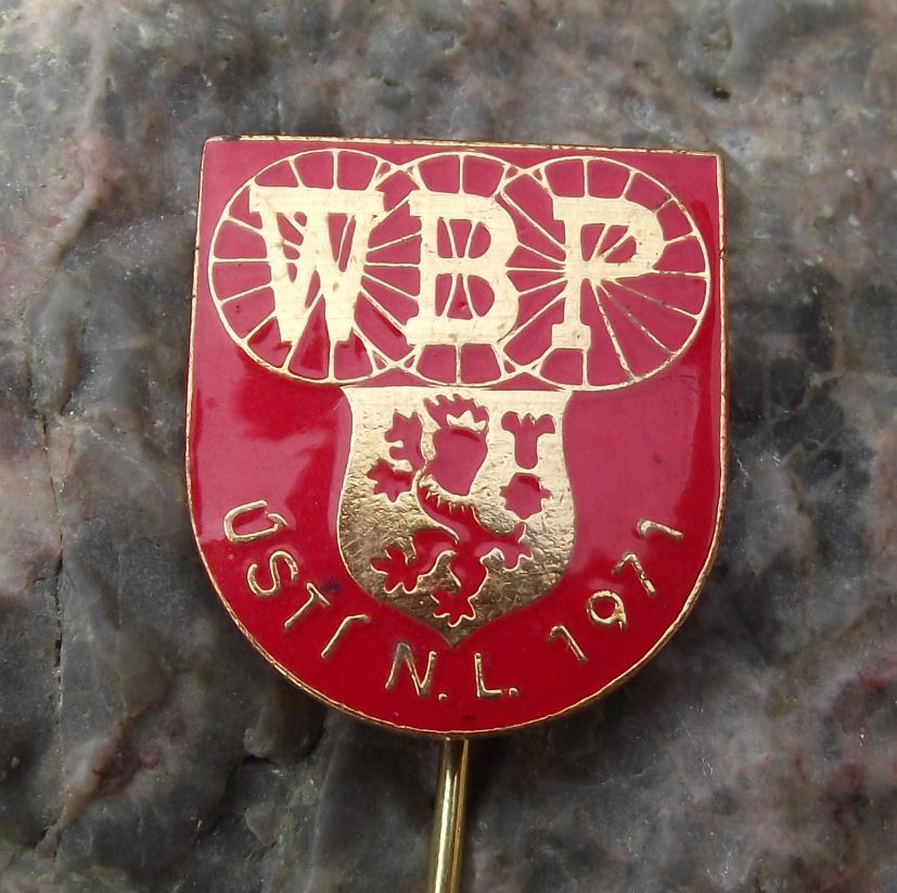 1971 WBP International Bicycle Peace Bike Race Usti nad Labem Stage Pin Badge - Badgecrazy