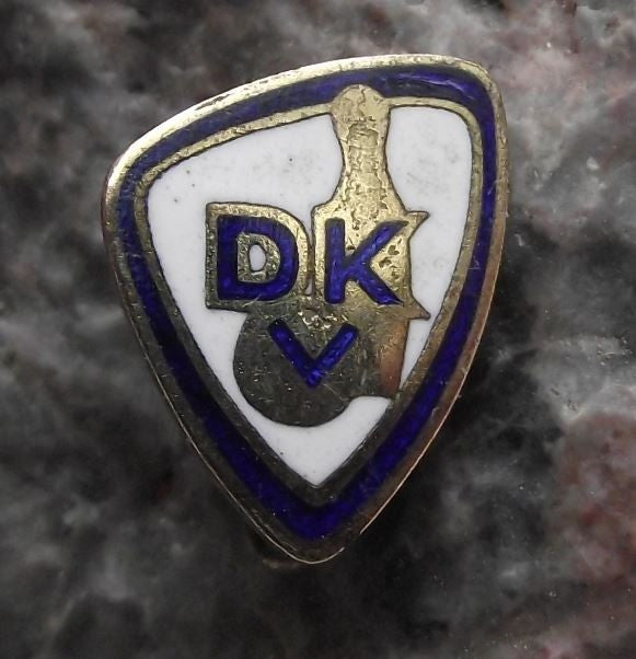 Antique DKV Deutscher Bohle Kegler Verband German Skittle Association Pin Badge - Badgecrazy