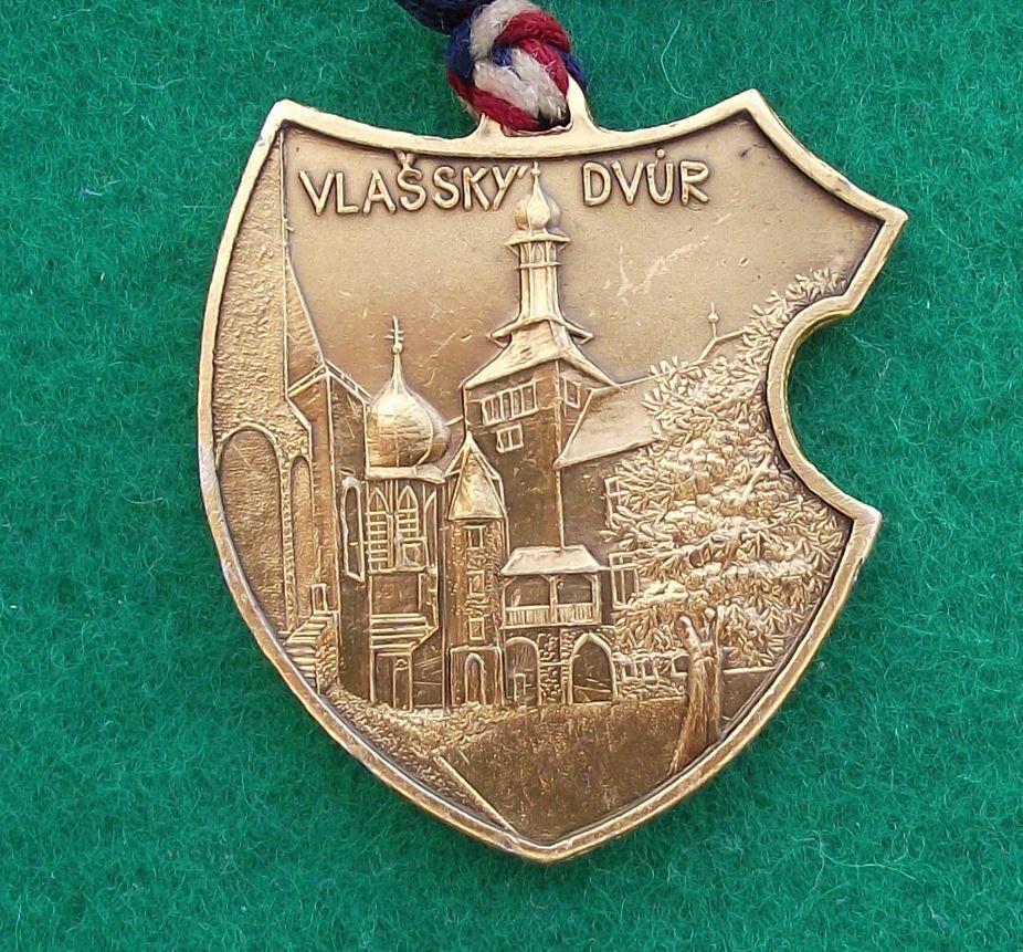 Antique Talisman Kutna Hora Church Vlassky Dvur Czechoslovakia Tourist Pendant - Badgecrazy