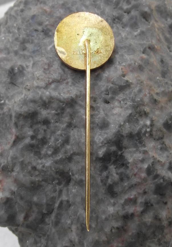 Antique Miculcin Vrch Carpathian Mountains Hut Czechoslovakia Tourist Pin Badge - Badgecrazy