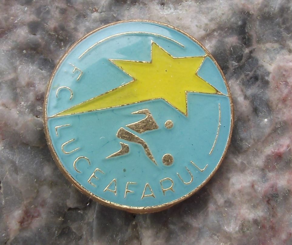 Antique CS Luceafarul Bucharest Romania Romanian Soccer Football Club Pin Badge - Badgecrazy