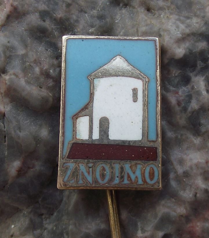 Antique Znojmo Romanesque Rotunda St Saint Catherine Tourist Souvenier Pin Badge - Badgecrazy