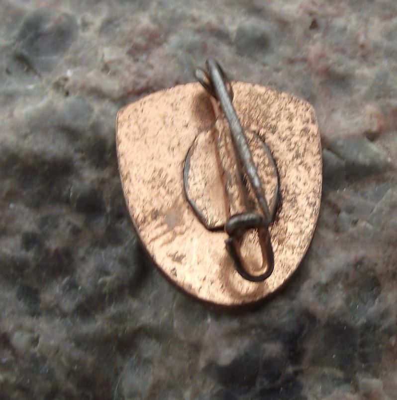 East German DDR GDR Gun Target Marksman Military Shooting Award Pin Badge Blue - Badgecrazy