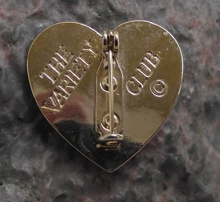 Golden Metal Heart and Rainbow Love Passion Hope Wish Promise Brooch Pin Badge - Badgecrazy