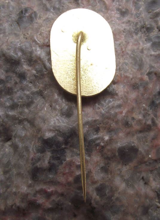 Czechoslovakia Czech Union Association of Speed Skaters Ice Skating Pin Badge - Badgecrazy