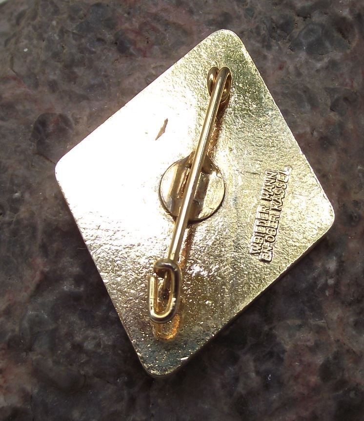 German Lourdes Association of Cologne Germany Christian Pilgrimage Pin Badge - Badgecrazy