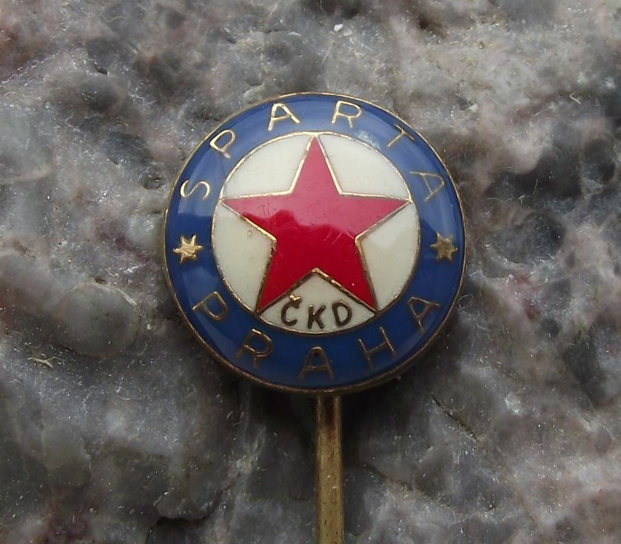 AC Sparta Prague FC Praha CKD Football Soccer Club Czechoslovakia Pin Badge - Badgecrazy