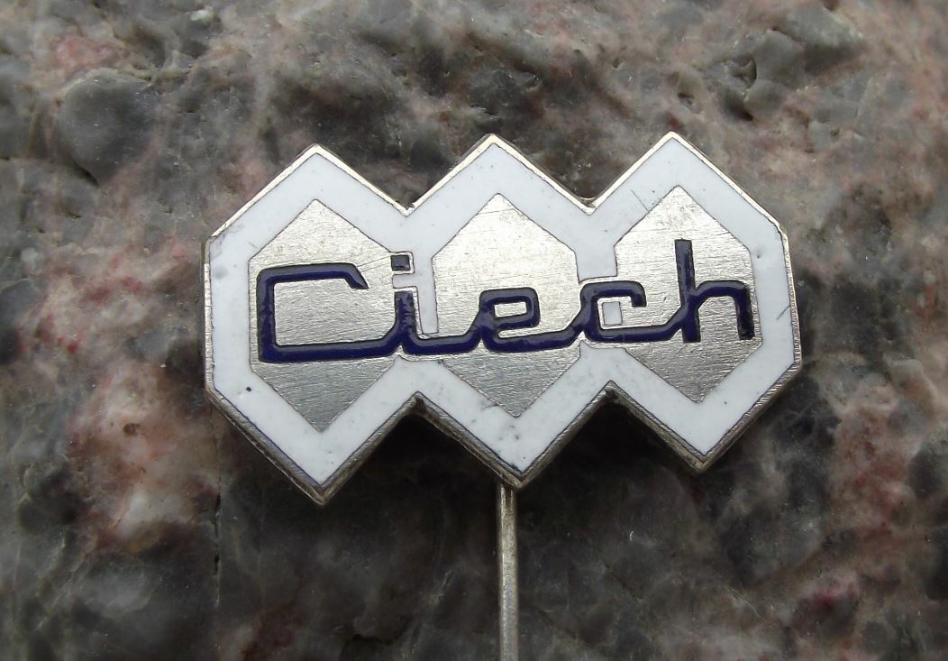 Antique Ciech Polish Poland Chemical Engineering Industry Logo Pin Badge - Badgecrazy