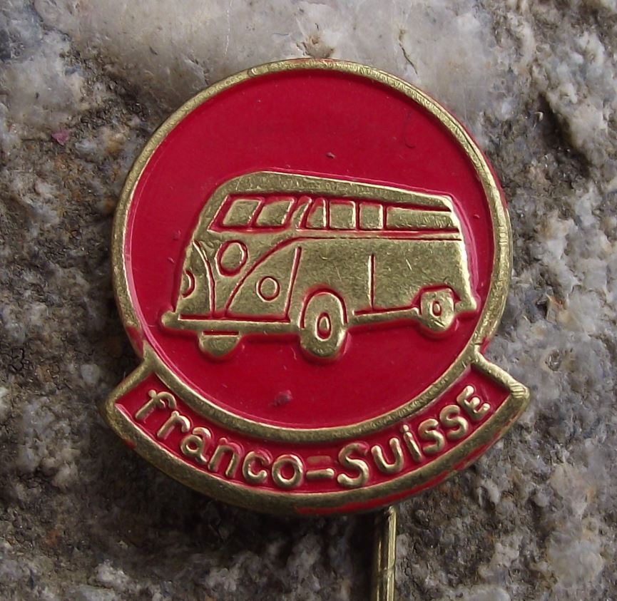 Antique VW Volkswagen Westphalia Type 2 Split Windshield Camper Van Pin Badge - Badgecrazy
