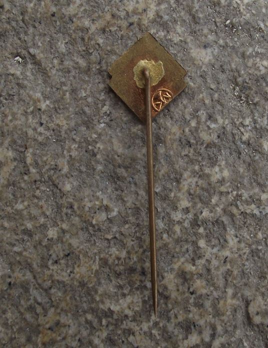 Antique Prebischtor Pravnicka brana Rock Arch Czech Republic Souvenier Pin Badge - Badgecrazy