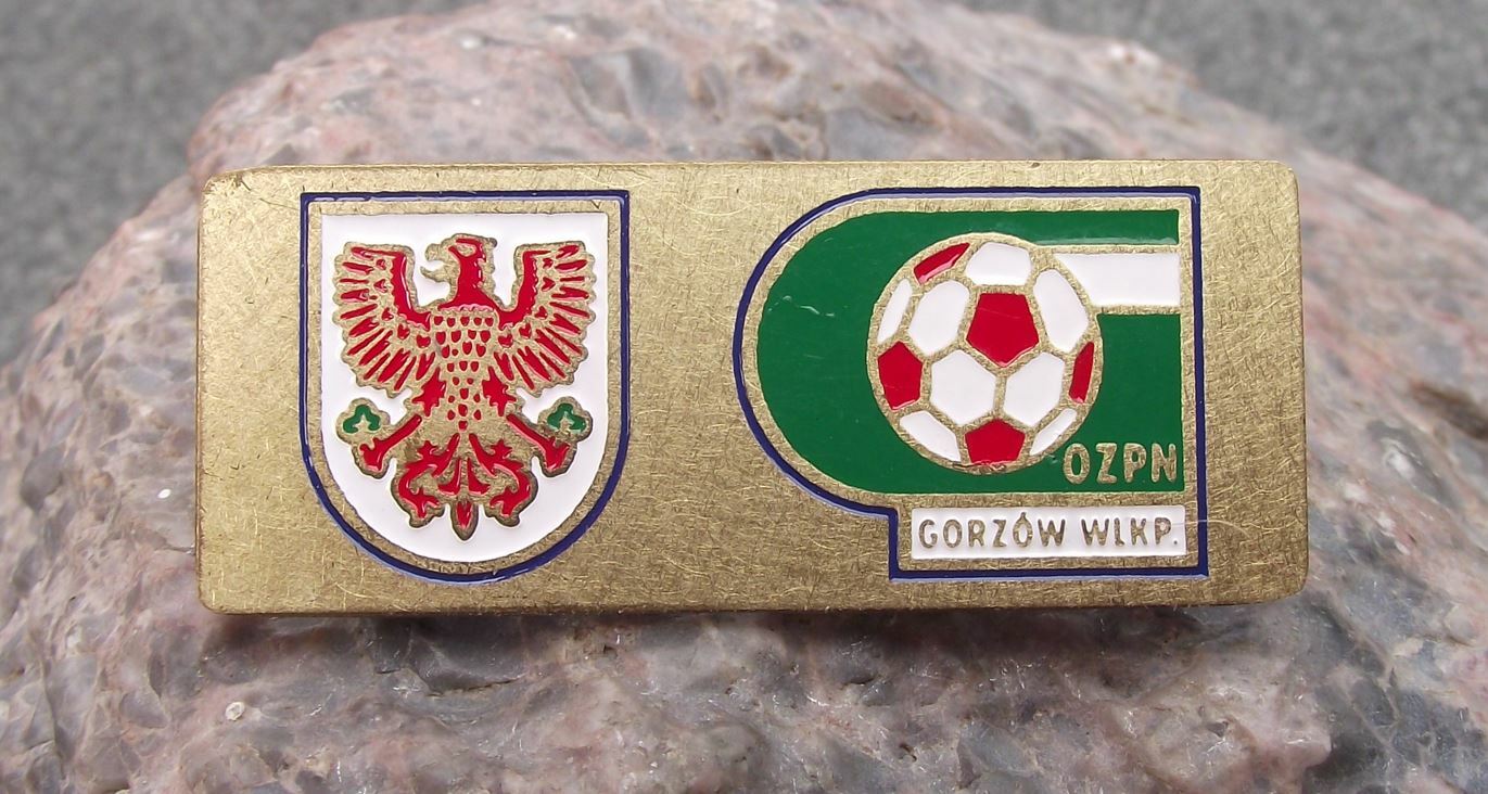 Vintage OZPN Gorzow WLKP Football Club Poland Polish Soccer Pin Badge - Badgecrazy