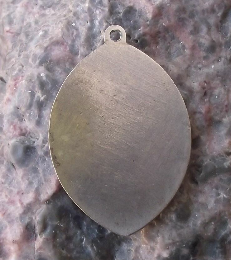 Vintage Jesus St Christopher Christian Religious Holy Necklace Icon Charm - Badgecrazy