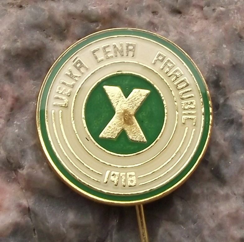 Vintage Tenth X Shotgun Trap Skeet Clay Target Shooting Pardubice Gun Pin Badge - Badgecrazy