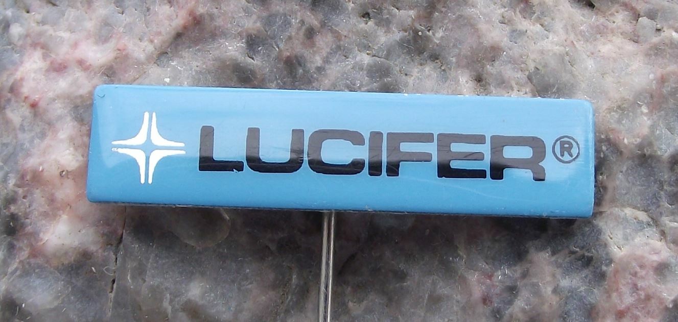 Rare Sperry Vickers Lucifer Solenoid Valve Computing Company Pin Badge - Badgecrazy