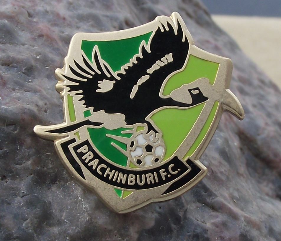 Rare Prachinburi F C Football Club Thailand Hornbill Thai Soccer Tie Pin Badge - Badgecrazy