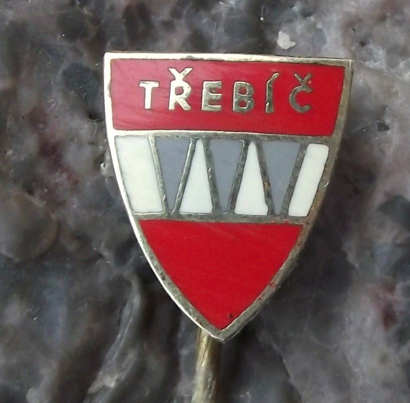 Vintage Trebic Trebitz Czechoslovakia Moravia City Coat of Arms Pin Badge - Badgecrazy