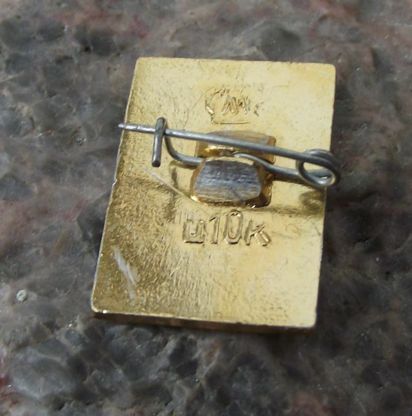 1976 XXV 25th Communist Party Congress Soviet Union Russian Ballot Box Pin Badge - Badgecrazy