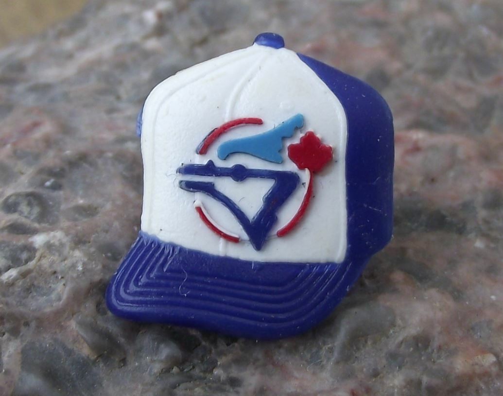 Toronto Bluejays Blue Jays Canada Baseball Team Base Ball Cap Style Pin Badge - Badgecrazy
