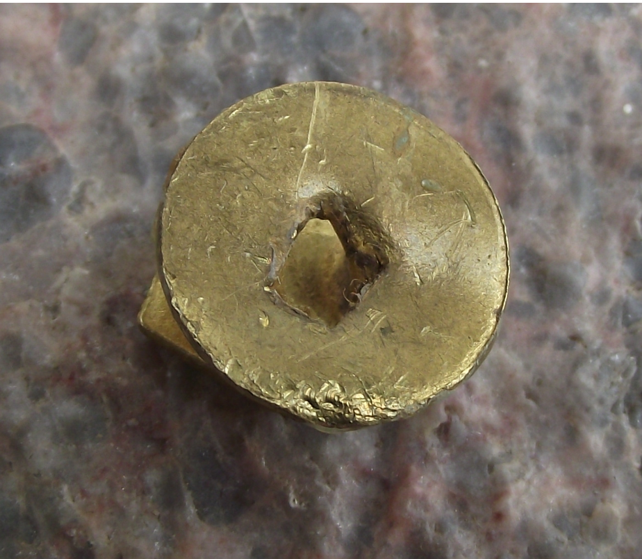 Antique Atletico Madrid Spanish Football Club Futbol Crest Jacket Button Hole - Badgecrazy