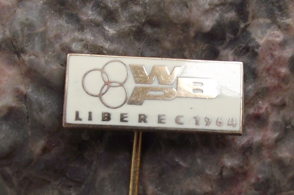 1964 PBW BPW WBP International Bicycle Race Liberec Mountain Cycle Pin Badge - Badgecrazy