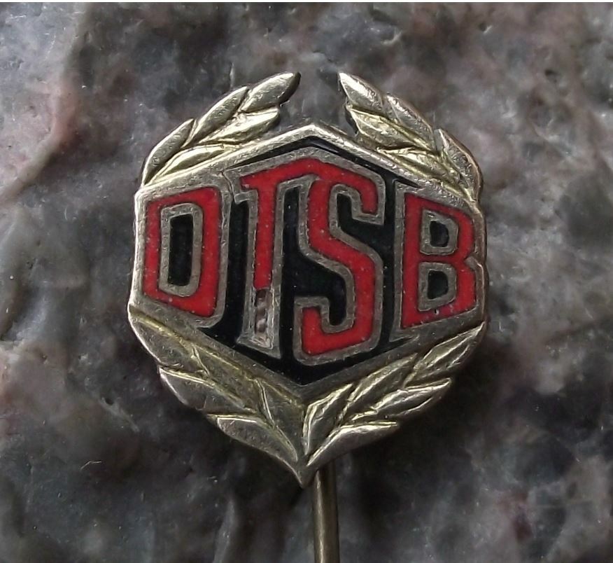 DTSB Deutsches Turn und Sportfest Central Sports East Germany DDR Pin Badge - Badgecrazy