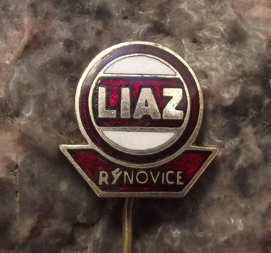 Antique LIAZ Rynovice Czech Truck & Bus Automotive Company Logo Pin Badge - Badgecrazy