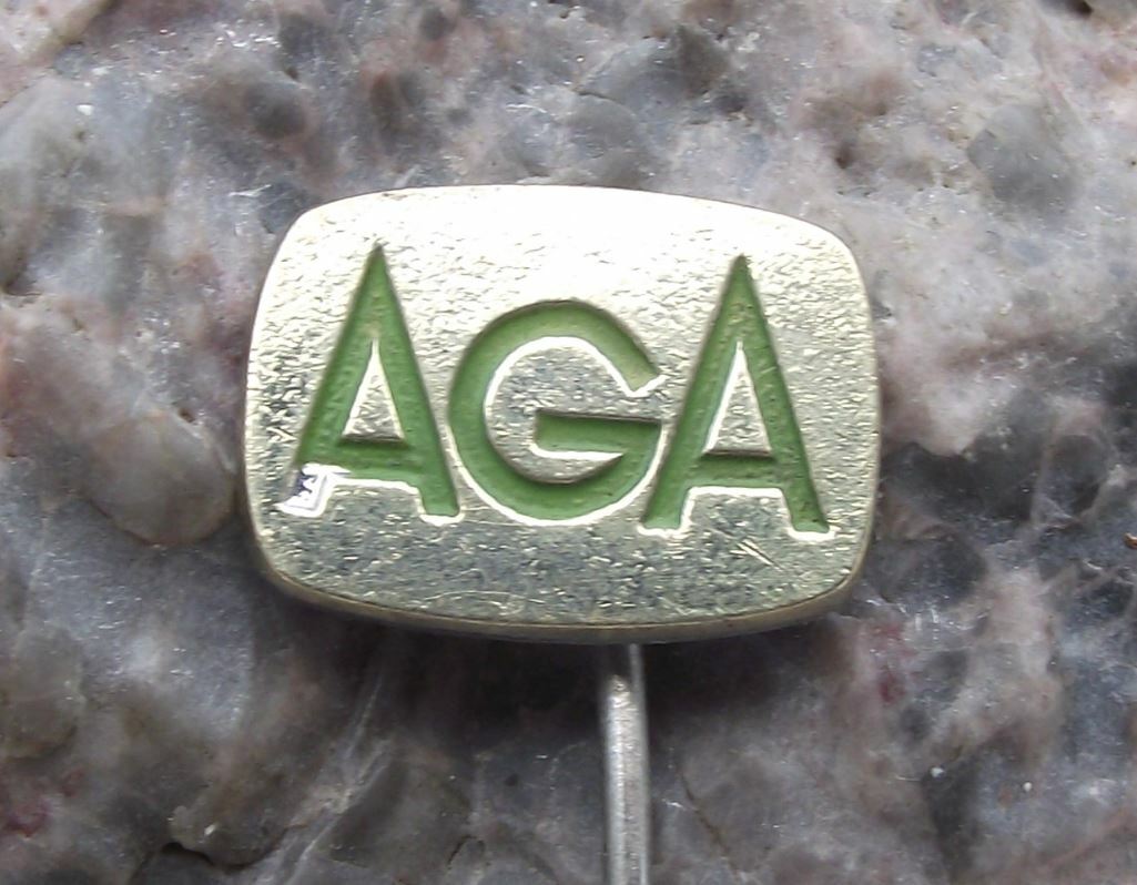 Vintage AGA Swedish Cast Iron Cookers Gas Oven British Kitchen Stove Pin Badge - Badgecrazy