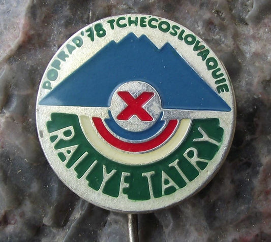 1978 Tatra Rally Motorsport Rallye Tatry Poprad Slovakia FIA Car Race Pin Badge - Badgecrazy