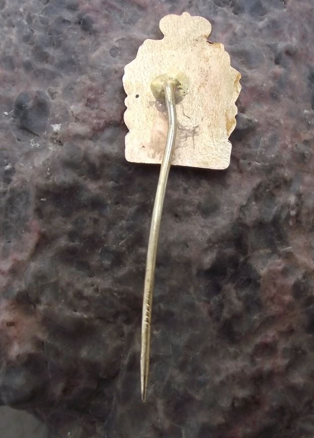 Antique Grand Hotel Brno Thomas Edison Historic 19th Century Czech Pin Badge - Badgecrazy