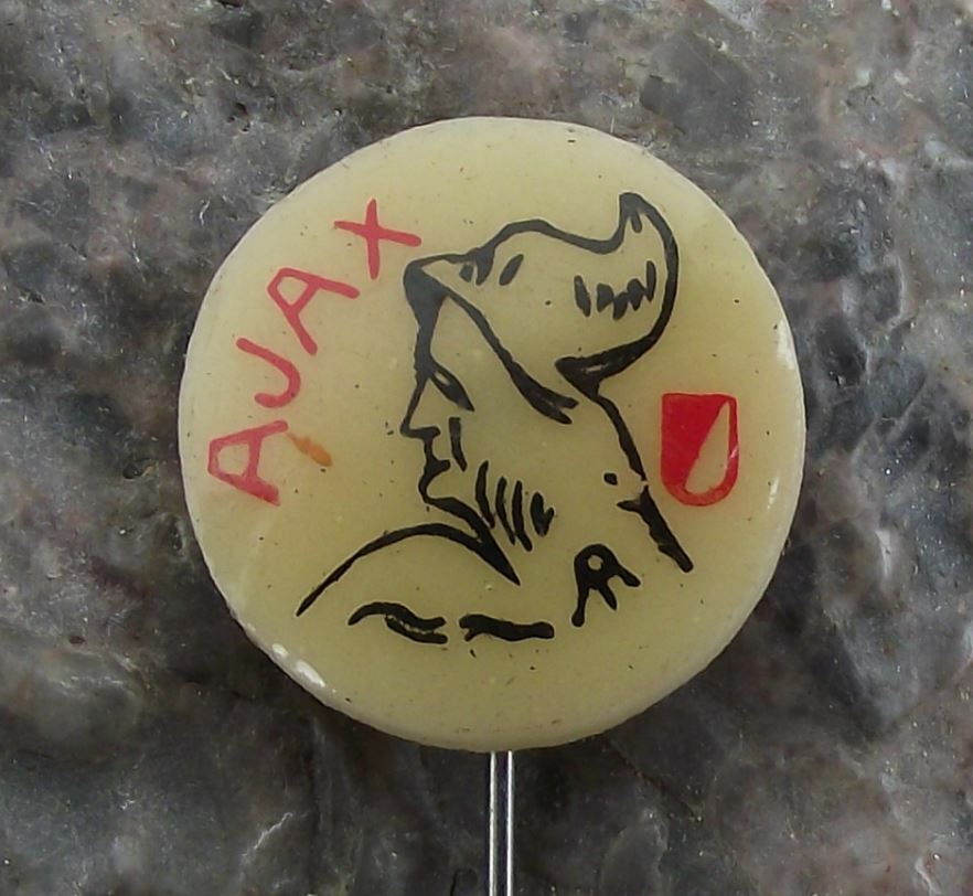 Antique AFC Amsterdamsche Football Club Ajax Holland Football Club Pin Badge - Badgecrazy