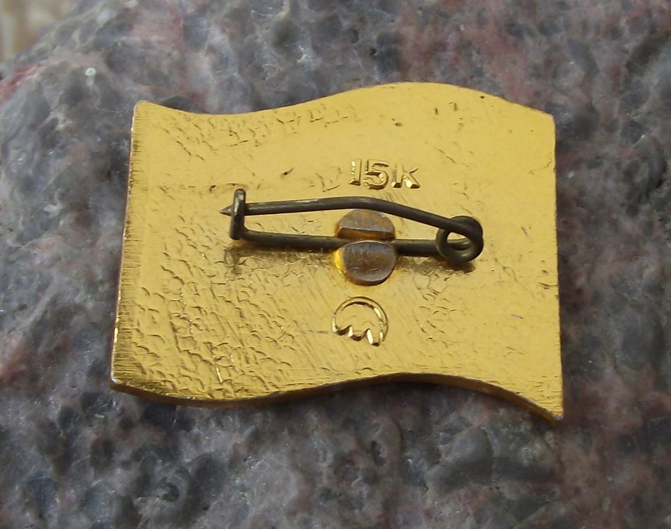1986 27th XXVII Communist Party Congress Soviet Union Vladimir Lenin Pin Badge - Badgecrazy