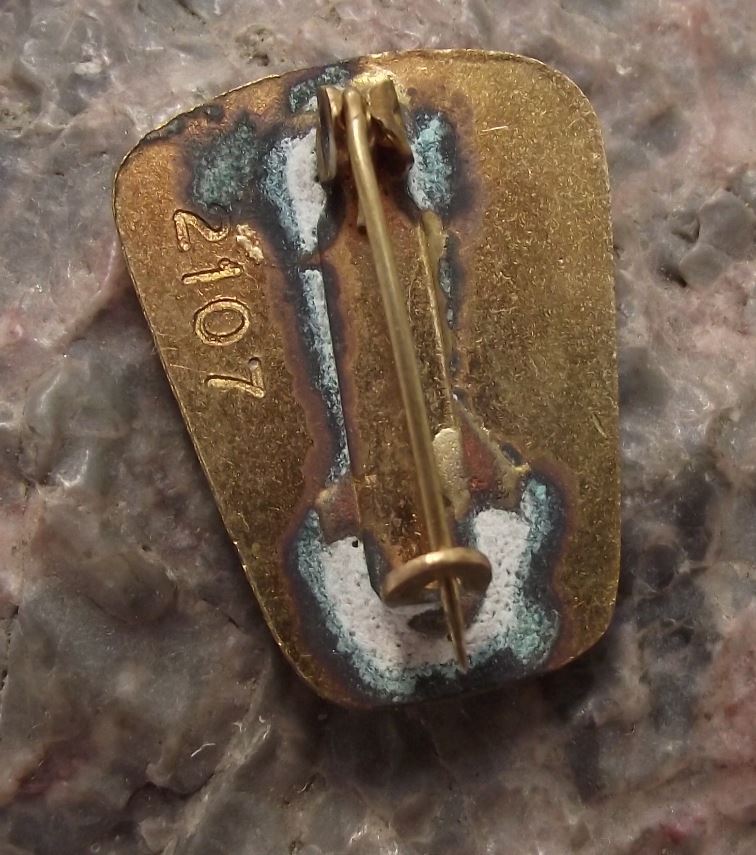 Numbered 2107 Svazarm Czech Army Military Reserves Badge of Honor Honour Pin - Badgecrazy