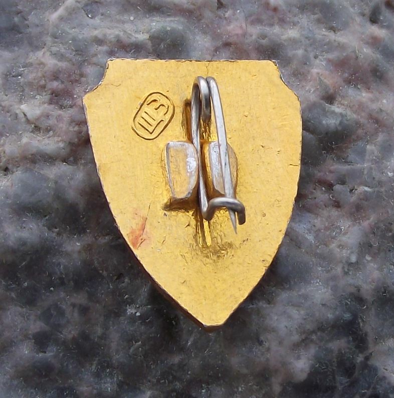 Antique Soviet Union Russian Moscow Spasskaya Tower Shield Souvenier Pin Badge - Badgecrazy