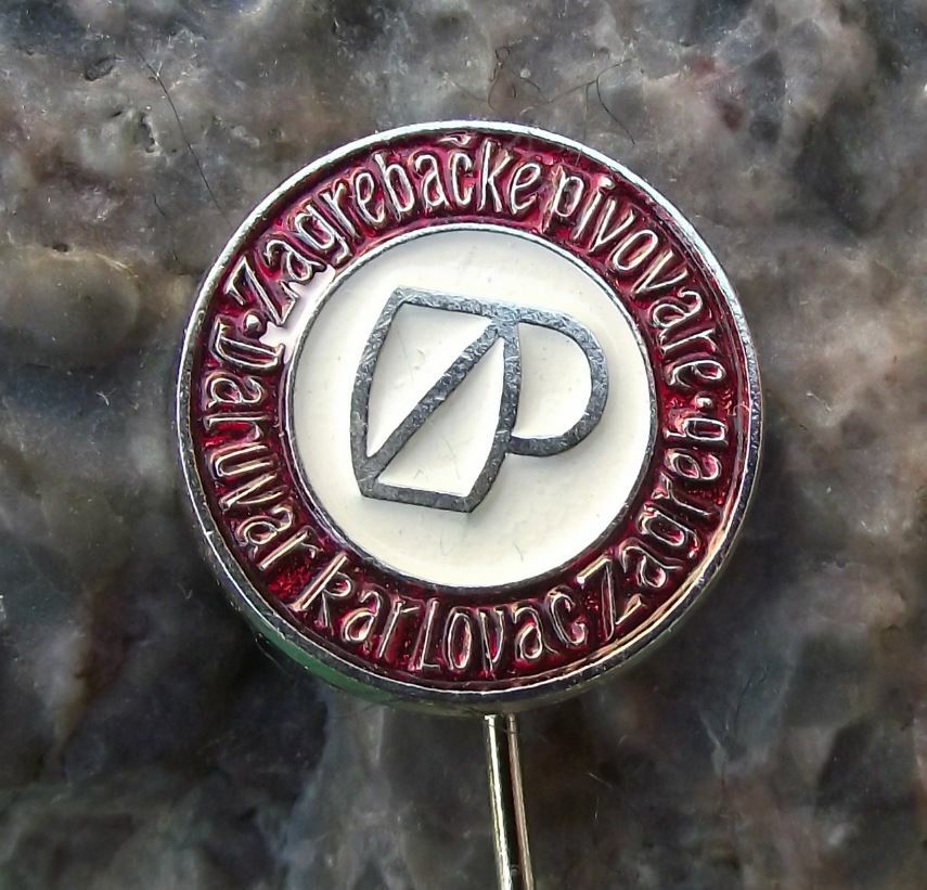 Antique Pivovara Brewery Daruvar Zagreb Croatia Lager Beer Pin Badge - Badgecrazy