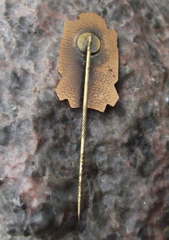 Vintage Champion Palzisch Germany Shooting Gun Air Pistol Bronze Award Pin Badge - Badgecrazy