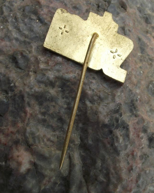 1959 1960 STM Czechoslovakia Creativity Competition Communist Youth Pin Badge - Badgecrazy
