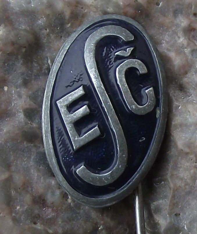 Antique ESC Czechoslovakia Electronics Engineers Association Logo Pin Badge - Badgecrazy
