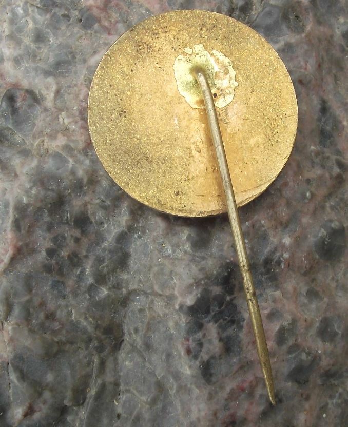 1962 XII Meeting of Czech Communist Party KSC Prague Mills Political Pin Badge - Badgecrazy