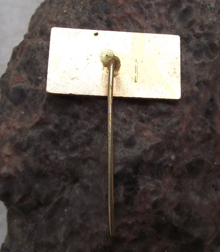 1978 CZ Czechoslovak Weapons Jan Sverma Gun Factory 60th Anniversary Pin Badge - Badgecrazy