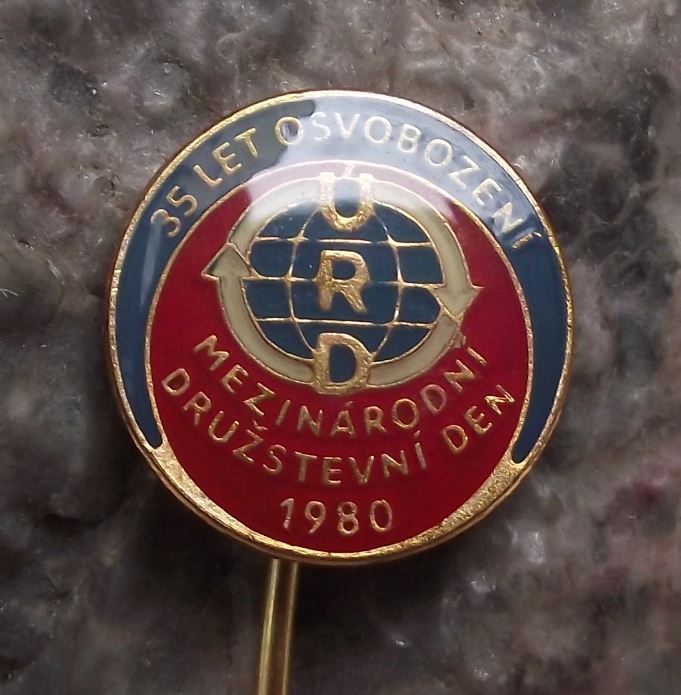 1980 URD Trade Union International National Workers Party Conference Pin Badge - Badgecrazy