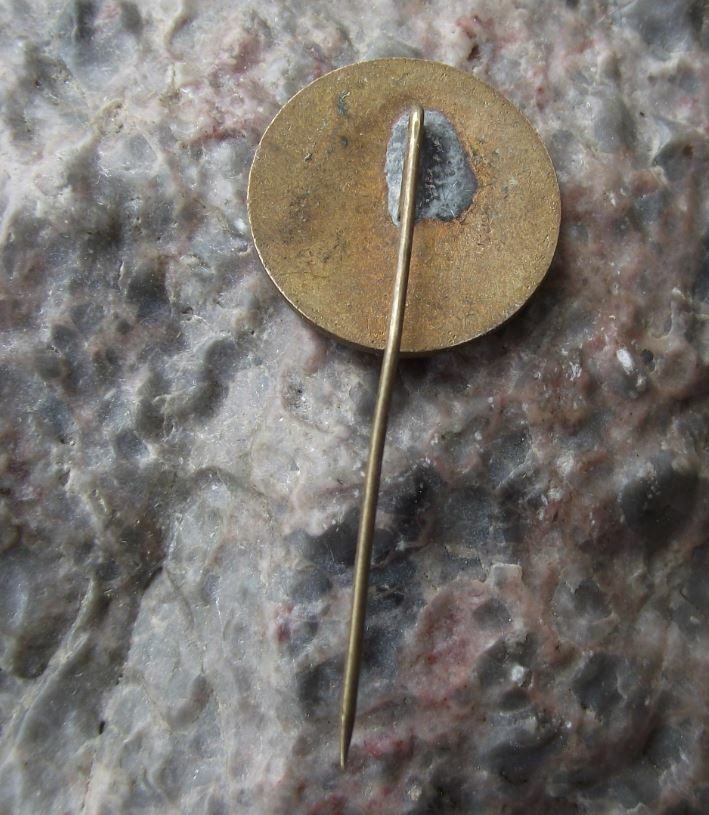 Antique Tungsram Electric Lightbulb Electronics Firm Hungary Bulb Pin Badge - Badgecrazy