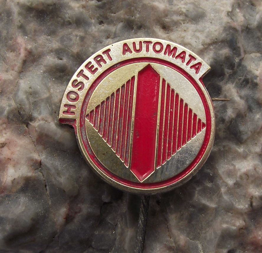 Hostert Automata Fotomata Gmbh Film Developing Company Advertising Pin Badge - Badgecrazy