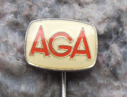 Vintage AGA Swedish Cast Iron Cookers Gas Oven Sweden Kitchen Stove Pin Badge - Badgecrazy
