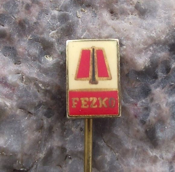 Vintage Fezko Traditional Czech Fez Maker Hat Hatter of Czechoslovakia Pin Badge - Badgecrazy