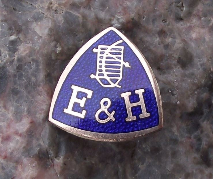 Vintage Endress Hauser E & H East Germany DDR Flow Control Engineering Pin Badge - Badgecrazy