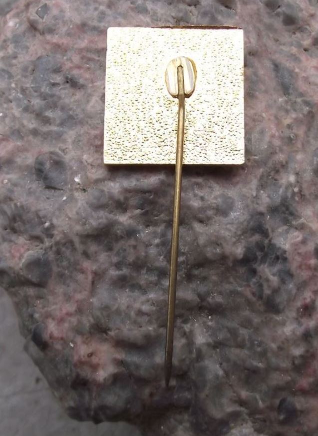 Antique Europhon Transistor Record Player Audio Equipment Company Pin Badge - Badgecrazy