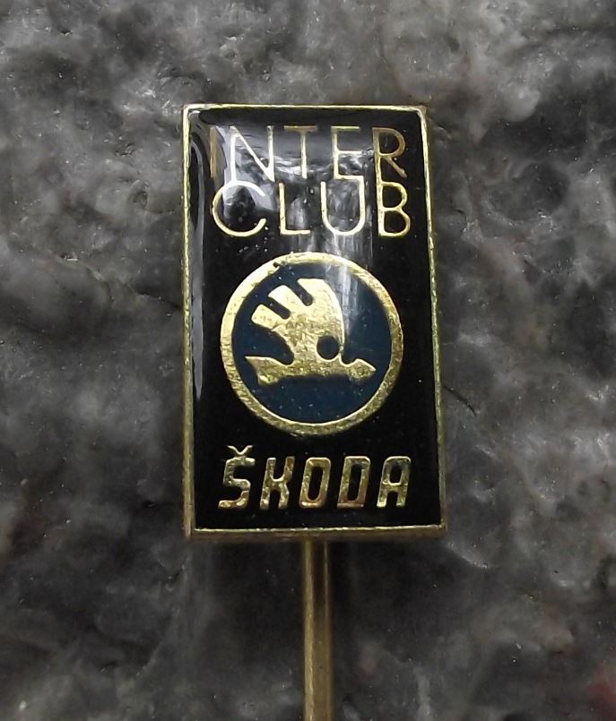 Inter Club Skoda Autos Classic International Czech Motor Car Klub Pin Badge - Badgecrazy