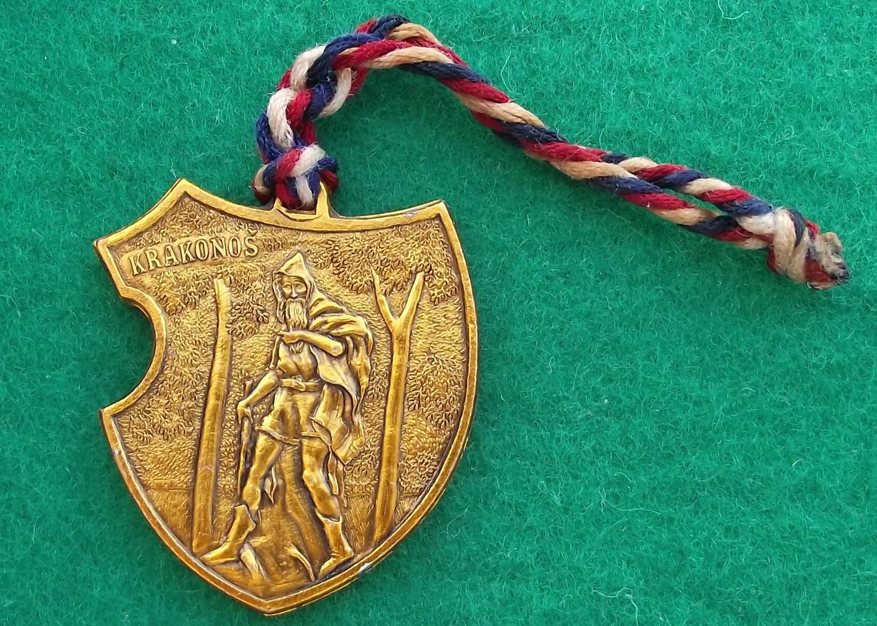 Antique Krakonos Mountain God Marianske Lazne Spa Tourist Pendant Talisman - Badgecrazy