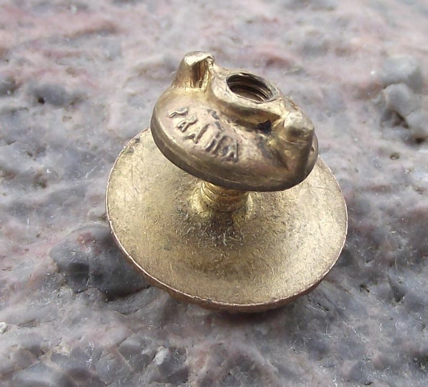 Antique Trade Union of Chimney Sweeps Czechoslovakia Uniform Screw Pin Badge - Badgecrazy