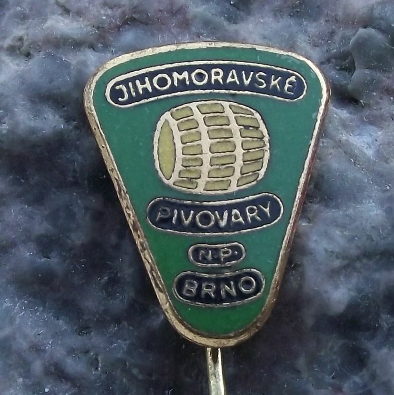 Antique Southern Moravia Brewery Brno Beer Barrel Czechoslovakia Pin Badge - Badgecrazy